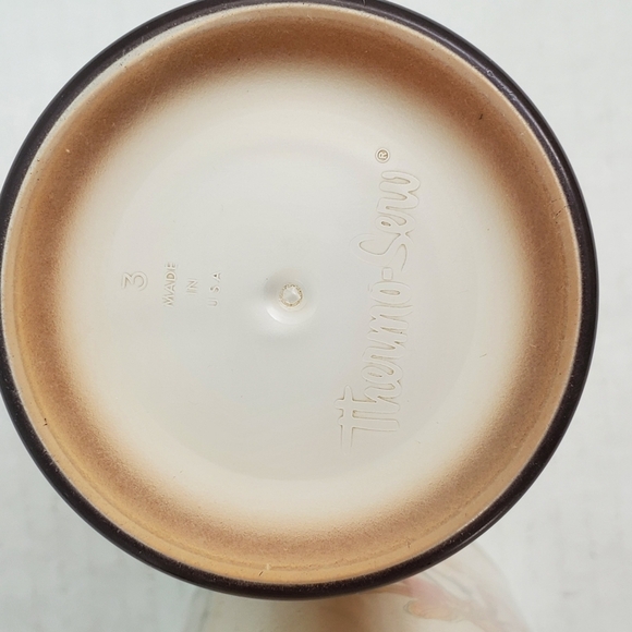 2 Vintage 1980 Floral Thermo- Serv Insulated Tumblers Drinking Glass - Picture 8 of 10